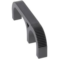 Mentor 3210.3003 Vingergreep Zwart (l x b x h) 86 x 9.5 x 27 mm 1 stuk(s) - thumbnail