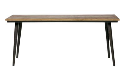 WOOOD Eettafel 'Guild' 180 x 90cm, kleur Zwart