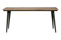 WOOOD Eettafel 'Guild' 180 x 90cm, kleur Zwart - thumbnail