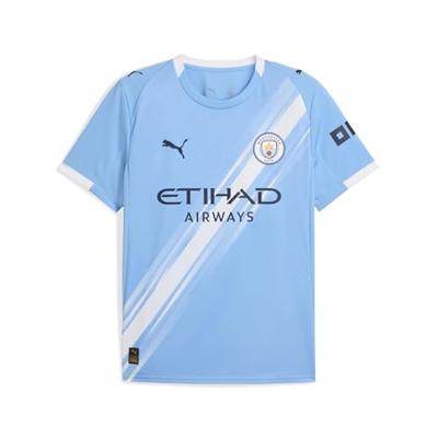 Manchester City Thuis Shirt Senior 2025/2026 - Maat L - Kleur: WitBlauw | Soccerfanshop
