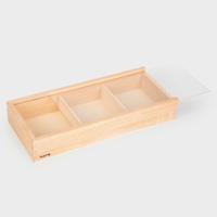 Tickit Houten Sorteerbakken 3 stuks - thumbnail