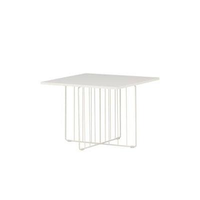 Nohr Salontafel 'Ashlynn' 60 x 60cm, kleur Wit Nohr Salontafel 'Ashlynn' 60 x 60cm, kleur Wit