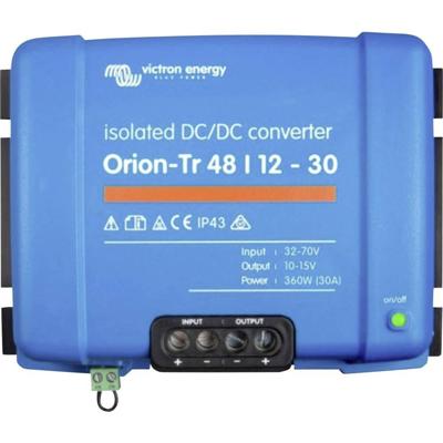 Victron Energy Orion-Tr 48/12-30A DC/DC-converter 48 V/DC - 12 V/DC/40 A 430 W Victron Energy Orion-Tr 48/12-30A DC/DC-converter 48 V/DC - 12 V/DC/40 A 430 W