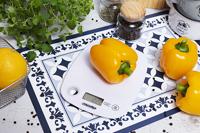 Mesko Home MS 3159w Wit Aanrecht Ovaal Elektronische keukenweegschaal - thumbnail