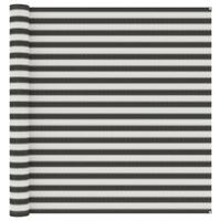 VidaXL Tenttapijt 300x500 cm antracietkleurig en wit - thumbnail
