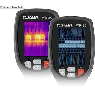 VOLTCRAFT WB-80 Warmtebeeldcamera -20 tot 600 °C 32 x 32 Pixel 9 Hz Geïntegreerde digitale camera VOLTCRAFT WB-80 Warmtebeeldcamera -20 tot 600 °C 32 x 32 Pixel 9 Hz Geïntegreerde digitale camera