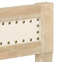 Bedframe massief mangohout 200 cm - thumbnail