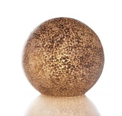 VillaFlor Tafellamp Wangi gold Bol Ø 40 cm beige VillaFlor Tafellamp Wangi gold Bol Ø 40 cm beige