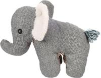 Hondenknuffel Olifant Britta, grijs - thumbnail
