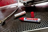 Viltstift edding 1 schuin 1-5mm zwart - thumbnail