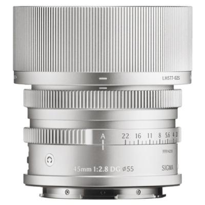 SIGMA 45mm f/2.8 DG Contemporary L-mount - Zilver SIGMA 45mm f/2.8 DG Contemporary L-mount - Zilver