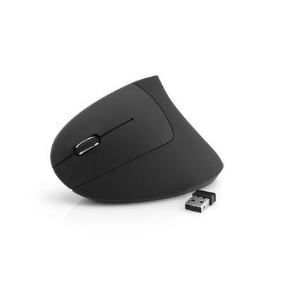 MediaRange Wireless Vertical Linkshänder, zwart muis