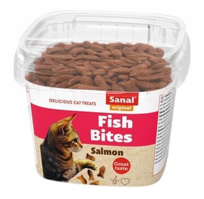 Fish bites cup 75g Sanal kattensnack Beeztees - Sanal