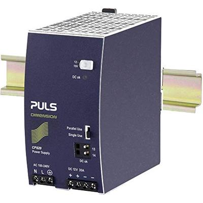 PULS DIMENSION DIN-rail netvoeding 12 V/DC 30 A 450 W Aantal uitgangen: 1 x Inhoud: 1 stuk(s) PULS DIMENSION DIN-rail netvoeding 12 V/DC 30 A 450 W Aantal uitgangen: 1 x Inhoud: 1 stuk(s)