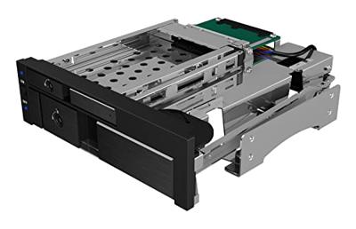 ICY BOX IB-173SSK, ICY BOX 2fach Wechselrahmen für SATA/SAS, 1x 2,5 + 1x 3,5 SATA HDD 5.25 inch HDD-inbouwframe ICY BOX IB-173SSK, ICY BOX 2fach Wechselrahmen für SATA/SAS, 1x 2,5 + 1x 3,5 SATA HDD 5.25 inch HDD-inbouwframe