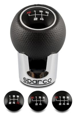 Versnellingspookknop Sparco Lazio Zwart