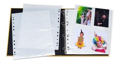 Herma zichtmappen 9x13 cm staand wit 10 hoesjes