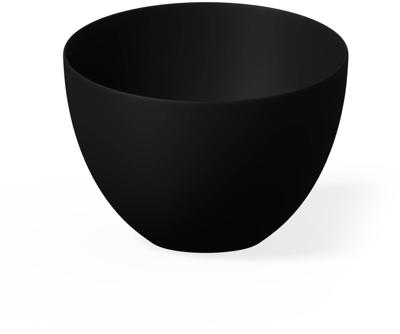 Looox Ceramic High Waskom 41x41x29,5cm Matt Black