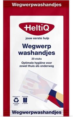 HeltiQ Wegwerpwashandjes 20st HeltiQ Wegwerpwashandjes 20st