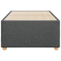 Bedframe zonder matras 80x200 cm stof donkergrijs - thumbnail