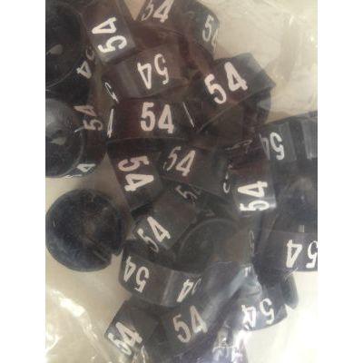 MB zwart/wit 54 voor op kledinghanger