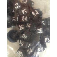 MB zwart/wit 54 voor op kledinghanger - thumbnail