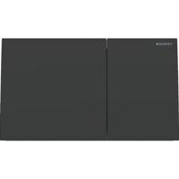 Drukplaat Geberit Sigma 70 Frontbediening 2-toets Glas Mat Zwart - thumbnail