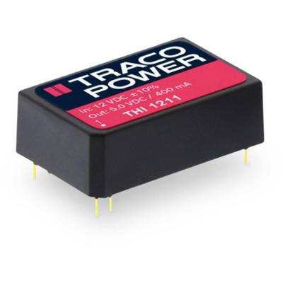 TracoPower THI 0513 DC/DC-converter, print 5 V/DC 15 V/DC 130 mA 2 W Aantal uitgangen: 1 x Inhoud 1 stuk(s) TracoPower THI 0513 DC/DC-converter, print 5 V/DC 15 V/DC 130 mA 2 W Aantal uitgangen: 1 x Inhoud 1 stuk(s)