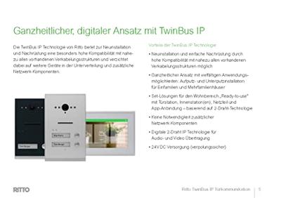 Ritto by Schneider Video-intercomset