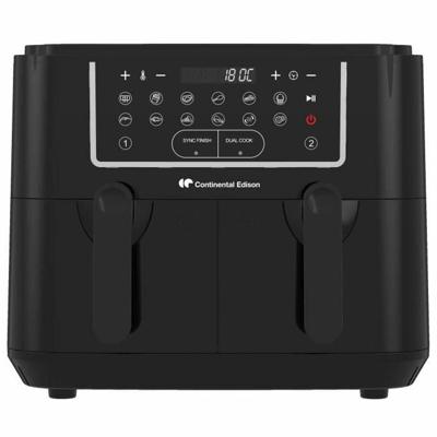 Airfryer Continental Edison Zwart 2400 W 9 L