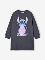 Disney® LILO & STITCH sweater jurk van fleece antraciet - thumbnail