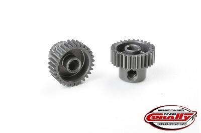 Team Corally - 64 DP Pinion - Short - Hard Anodised Aluminium - 29T - 3.17mm as Team Corally - 64 DP Pinion - Short - Hard Anodised Aluminium - 29T - 3.17mm as