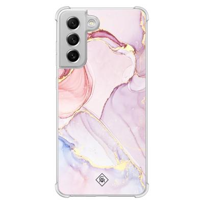 Samsung Galaxy S21 FE shockproof hoesje - Purple sky