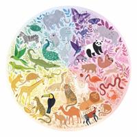 Ravensburger Circle of colors puzzels - animals, 500st. - thumbnail