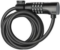 AXA Resolute C8-180 Kabelslot Combinatie - Zwart - thumbnail