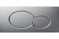 Geberit Sigma 01 bedieningspaneel mat chroom voor Sigma reservoirs 8cm (UP720) en 12cm (UP320) - thumbnail