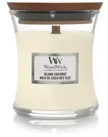 Woodwick Island Coconut Mini Hourglass Candle 0 - thumbnail