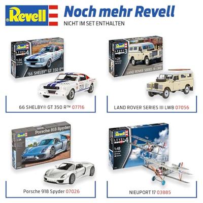 Revell VW T1 Samba Bus Bus miniatuur Montagekit 1:24