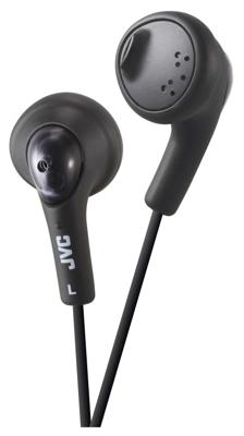 JVC HA-F160-B-K Gumy Earbud Headphones (Olive Black)