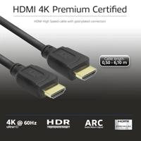 ACT AK3945 4K HDMI High Speed Ethernet Premium Certified Kabel - HDMI-A Male/HDMI-A Male - 3 meter - thumbnail