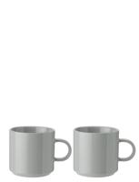 Stelton Bekers lichtgrijs 2 stuks - thumbnail