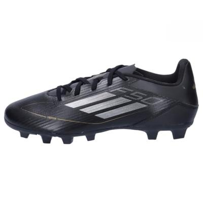 adidas F50 Club Gras / Kunstgras Voetbalschoenen (MG) Zwart Grijs Goud adidas F50 Club Gras / Kunstgras Voetbalschoenen (MG) Zwart Grijs Goud