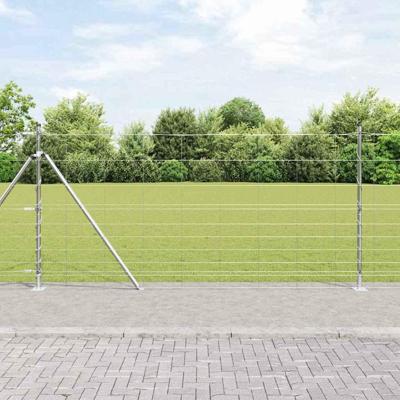 Weidehekwerk Zilver 25 x 1.2 m Gegalvaniseerd staal