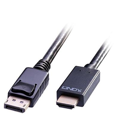 Lindy 36924 Diplayport HDMI Zwart kabeladapter/verloopstukje