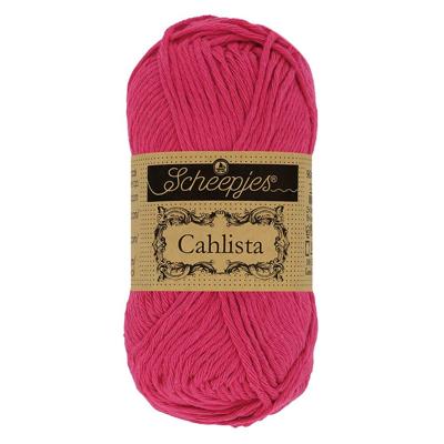 Scheepjes Cahlista 50g - 413 Cherry - Haakgaren / Breigaren
