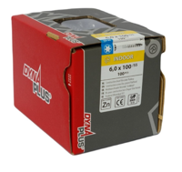 Dynaplus Constructieschroef Vz Pk +Snijpunt Torx TX30 6.0X100/55 | 100 stuks - 0281.01.50601 - thumbnail