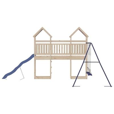 Speelhuis massief grenenhout