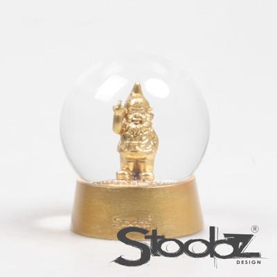 Stoobz Design Stoobz kabouter f*ck you schudbol goud Stoobz Design Stoobz kabouter f*ck you schudbol goud