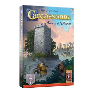 Carcassonne: Torens & Dieven Uitbreiding bordspel