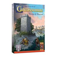 Carcassonne: Torens & Dieven Uitbreiding bordspel - thumbnail